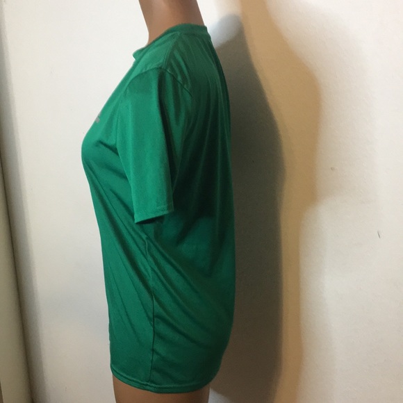 Kids Green Adidas Shirt L-14/16 - Picture 3 of 7